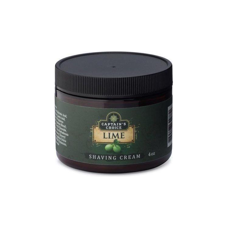 Captain's Choice Lime Shaving Soap 4 Oz Shaving Soap Pasteur Pharmacy