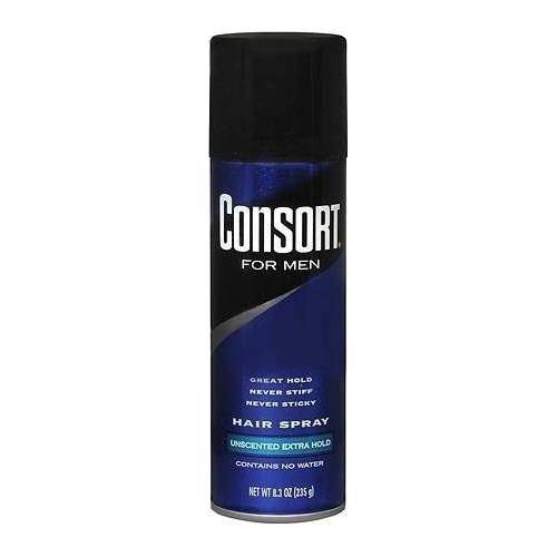 Consort Hair Spray Extra Hold Unscented 8.3 Oz Hair Spray Pasteur Pharmacy