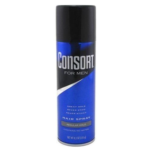 Consort Hair Spray Aerosol Regular Hold 8.3 Oz Hair Spray Pasteur Pharmacy