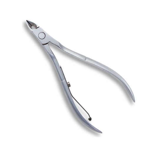 Credo Solingen Cuticle Nippers 10 cm rounded Points, Matt Chrome 16 Oz Cosmetics Pasteur Pharmacy