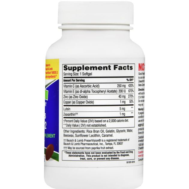 GNP Health Eye Supervision 2 120 Softgel Vitamins & Supplements Pasteur Pharmacy