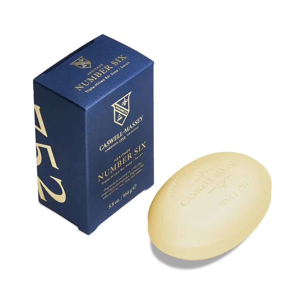 Caswell Massey Triple-Milled Bar Soap 5.8 oz Collection Bar Soap Pasteur Pharmacy Number Six