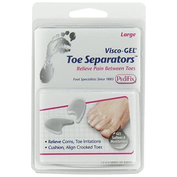 PediFix Visco-Gel Toe Separators Large 2 Count Toe Separators Pasteur Pharmacy