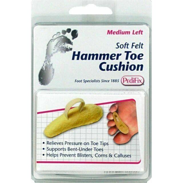 PediFix Hammer Toe Cushion Medium Left 1 ct Foot Care Pasteur Pharmacy