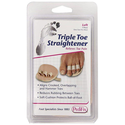PediFix Triple Toe Straightener Left Foot 1 ct Toe Straightener Pasteur Pharmacy