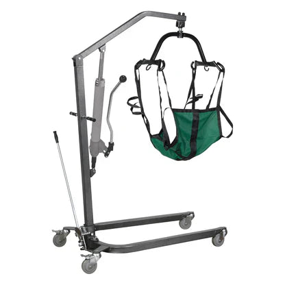 Hydraulic Patient Lift (Hoyer Style) – Manual Sling Hoist Medical Pasteur Pharmacy