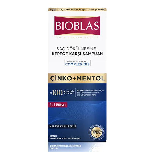 Shampooing antipelliculaire Bioblas : renforce les cheveux et apaise le cuir chevelu