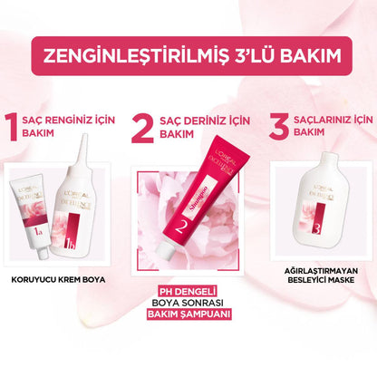 L'Oréal Paris Excellence Crème : Coloration Brun Amande - Couverture 100 % des cheveux blancs, couleur longue tenue et soin en 3 étapes pour des cheveux sains