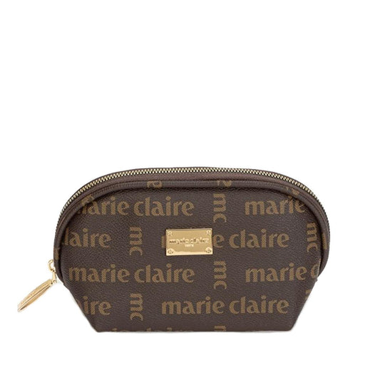 Neceser de piel sintética Marie Claire Erin - Organizador de maquillaje de diseño para mujer, bolsa de almacenamiento de maquillaje grande para viaje