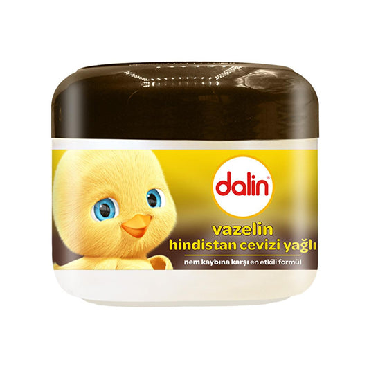Soin Hydratant Naturel pour Bébé Dalin - À l'huile de coco et au beurre de karité - 100 ml, sans parabène et testé dermatologiquement