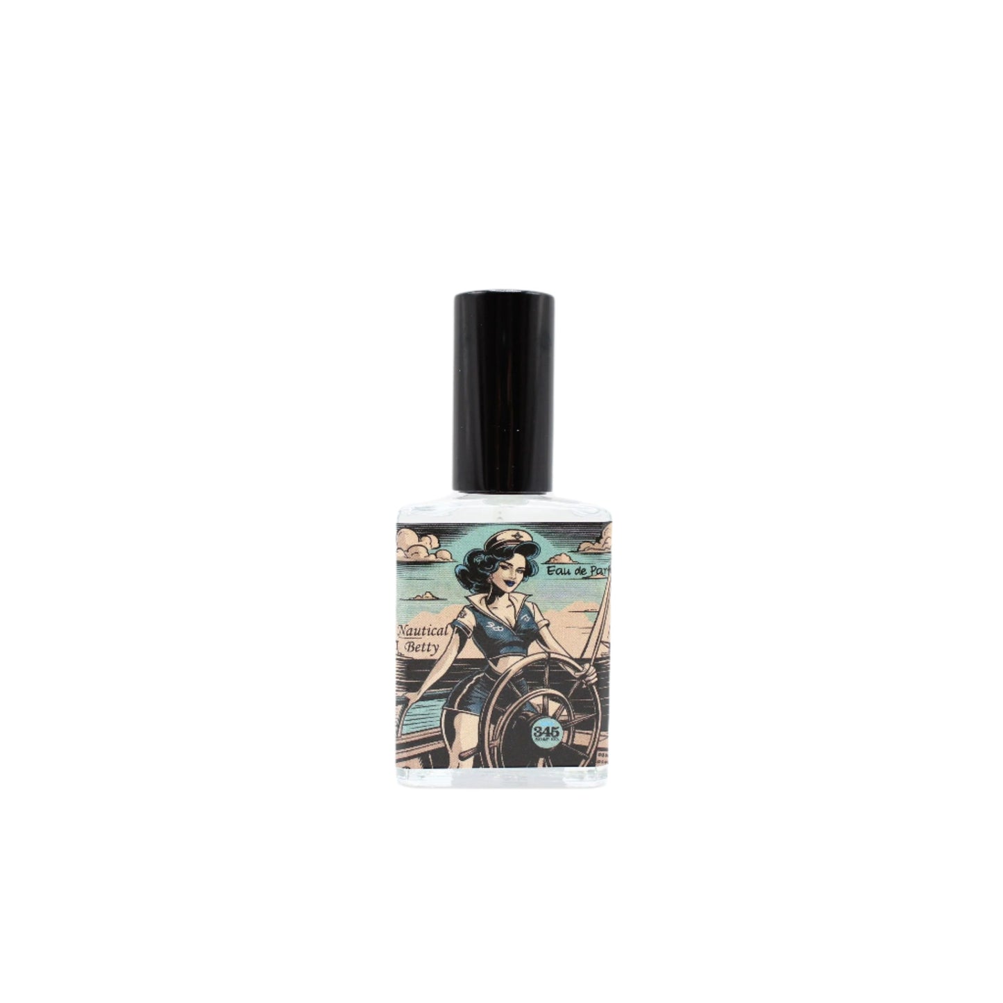 345 Soap Co. Nautical Betty Shaving Collection Shaving Set Pasteur Pharmacy EDP 1 oz