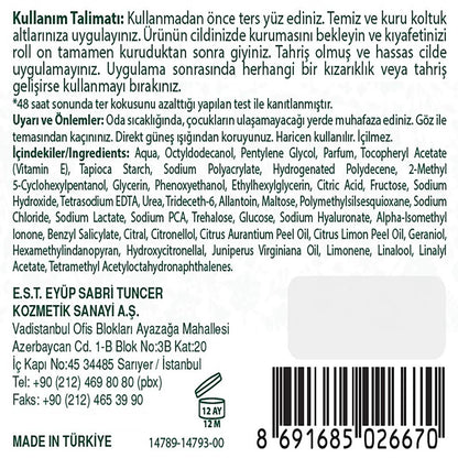 Déodorant bille pour femme Active Eyup Sabri Tuncer 75 ml