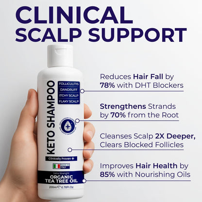 Scalp Psoriasis Shampoo Flakes Anti Dandruff Itchy Scalp Treatment for Seborrheic Dermatitis & Folliculitis Anti Fungal Medicated Solution for Itchy Flaky & Dry Hairs