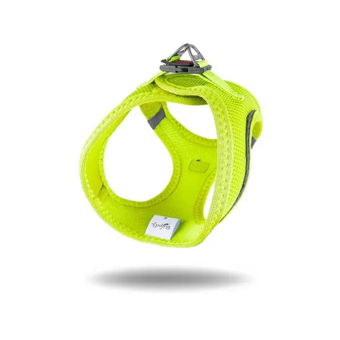 TailPetz Air-Mesh Dog Harness Breathable Neon Lime