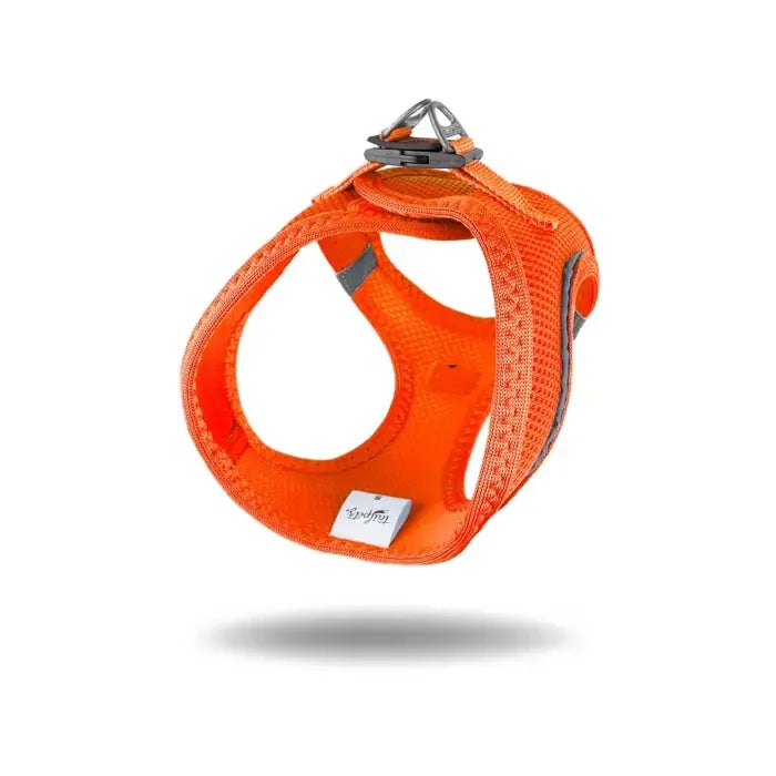 TailPetz Air-Mesh Dog Harness Breathable Neon Orange