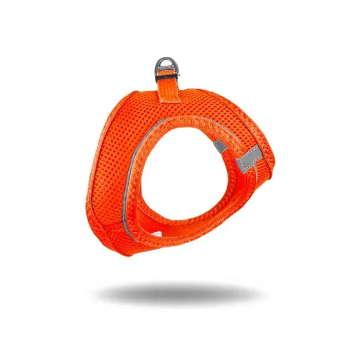 TailPetz Air-Mesh Dog Harness Breathable Neon Orange