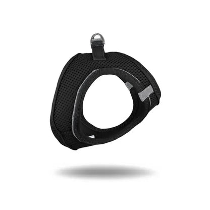 Harnais pour chien TailPetz Air-Mesh, confort respirant, noir