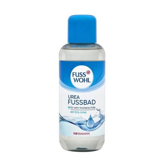 Baño para pies con urea Fusswohl para piel seca 200 ml