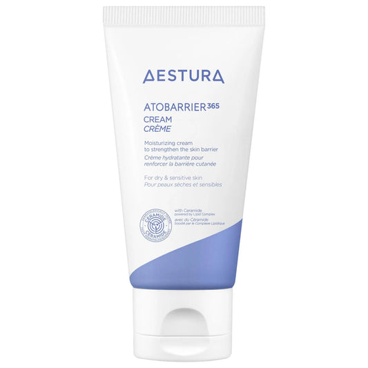 Crème hydratante ATOBARRIER365 aux céramides et à la niacinamide - Hydratation longue durée pour peaux sèches et sensibles