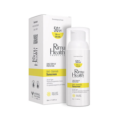 Crème solaire Rimu Health à l'arbutine et à la vitamine C : uniformise le teint, réduit les taches brunes et protection UVA - 50 ml