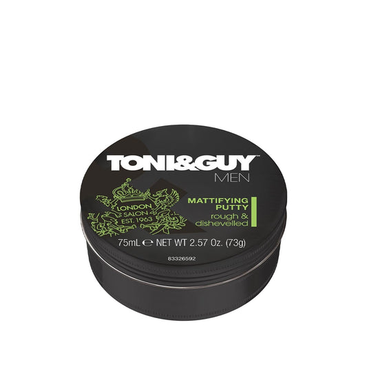 Pâte coiffante pour homme Toni & Guy : Fixation forte, fini mat - Cire texturisante pour styles modernes