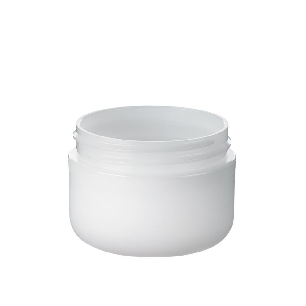 1 oz White Double Wall Jar with Lid 53-400 12 Pack Medical Supplies Pasteur Pharmacy