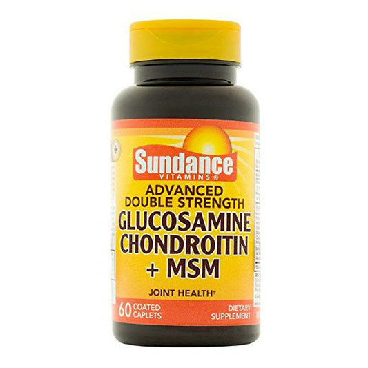 Sundance Vitamins Glucosamine Chondroitin + MSM, 60 Caplets Vitamins & Supplements Pasteur Pharmacy