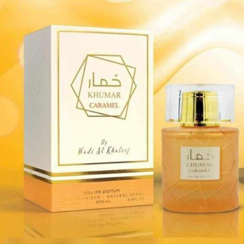 Wadi Al Khaleej Khumar Caramel Eau De Parfum Unisex Perfume Spary, 100 ml