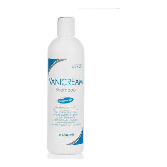 Vanicream Free & Clear Shampoo for Sensitive Skin 12 oz Shampoo Pasteur Pharmacy
