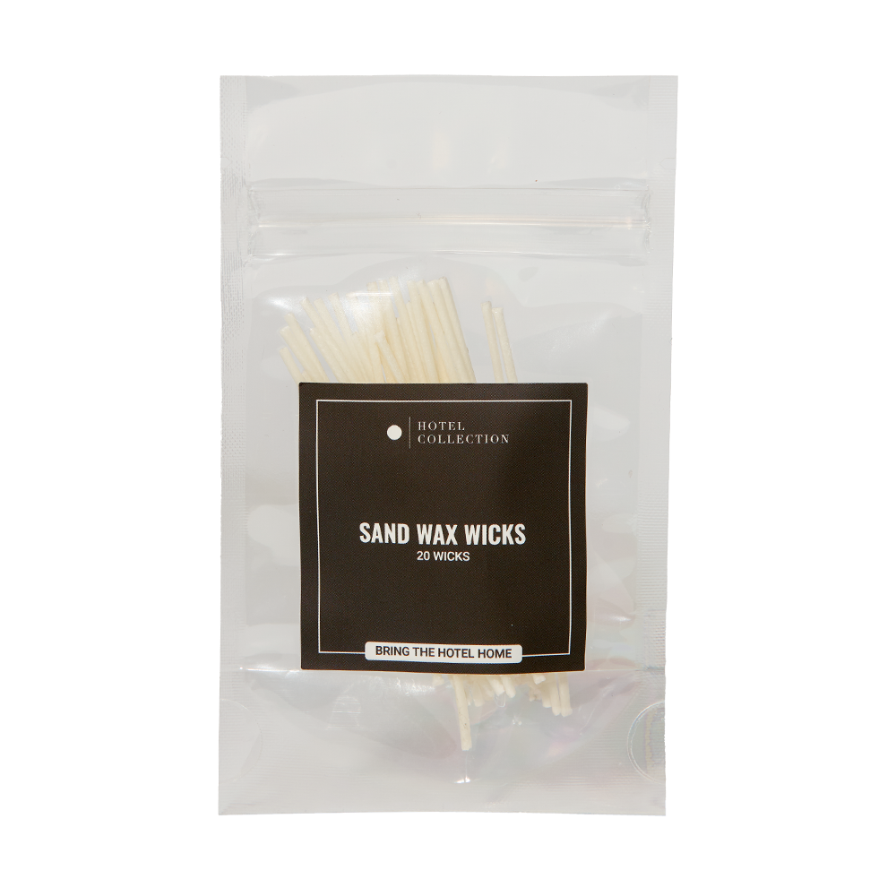 Hotel Collection Sand Wax Wicks Refill Ceramic Sand Wax Candle Hotel Collection