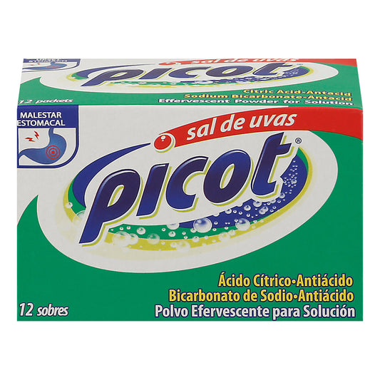 Picot® Sal de Uvas – Effervescent Antacid Powder Health & Beauty Pasteur Pharmacy