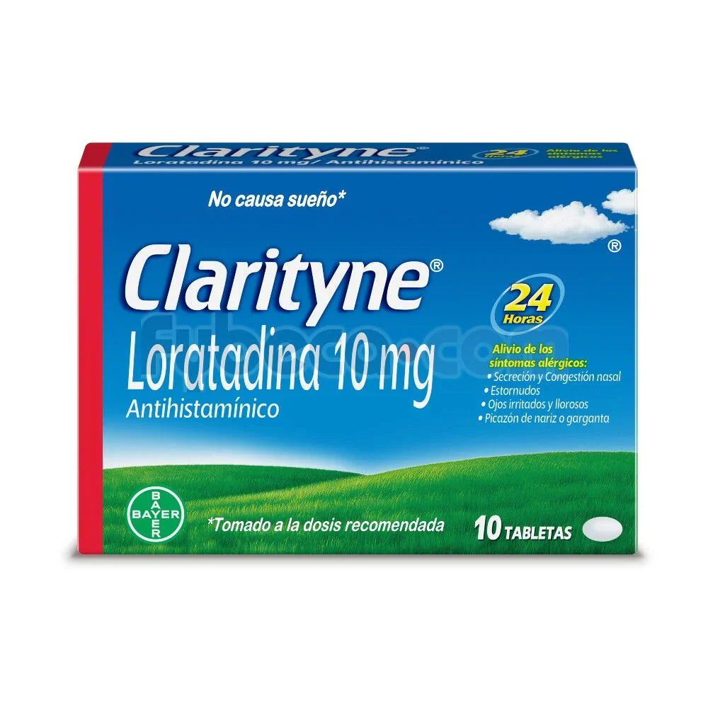 Clarityne Tabs 10Mg C/10 Suelta Health Care Pasteur Pharmacy