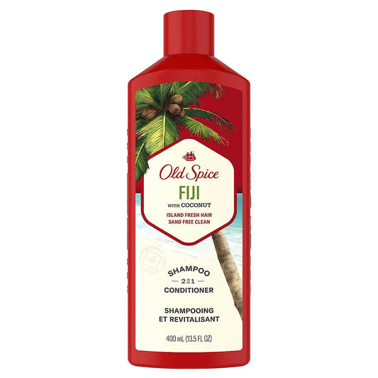 Old Spice™ Fiji with Coconut 2-in-1 Shampoo &amp; Conditioner (13.5 fl oz) Shampoo & Conditioner Pasteur Pharmacy