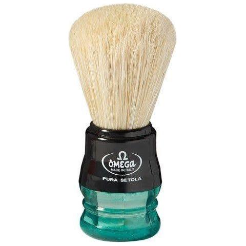 Omega S-Brush Model 100% Synthetic Multi Color #10077 Shaving Brush Pasteur Pharmacy