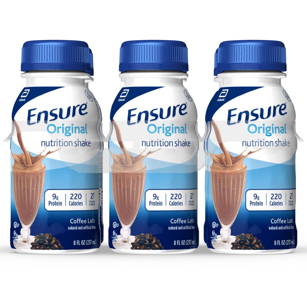 Ensure Original Nutrition Shake Coffee Latte Ready-to-Drink 8 Fl Oz Bottles Nutrition Drinks & Shakes Pasteur Pharmacy