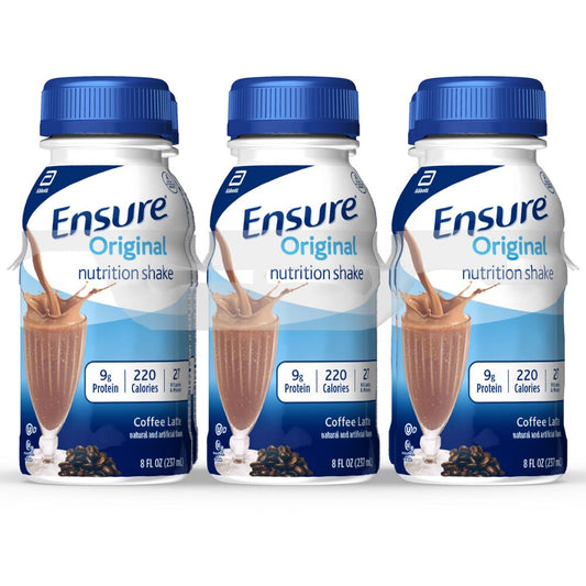 Ensure Original Nutrition Shake Coffee Latte Ready-to-Drink 8 Fl Oz Bottles Nutrition Drinks & Shakes Pasteur Pharmacy