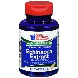 GNP Echinacea Extract Immune Support Capsules (90 Count) Vitamins & Supplements Pasteur Pharmacy