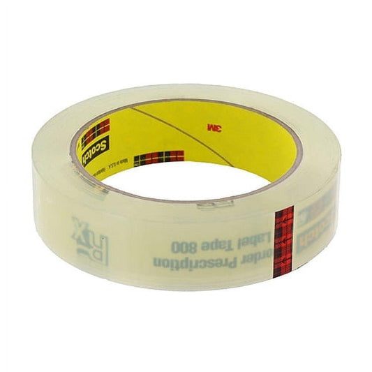 3M Scotch Prescription Label Tape 1 In X 72 Yd Bulk Labels & Tags Pasteur Pharmacy