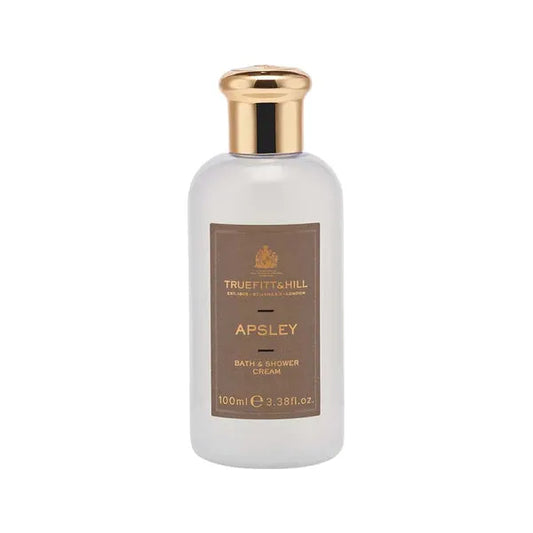 Truefitt & Hill Apsley Bath and Shower Travel Collection Cream 3.38 oz Bath and Shower Cream Pasteur Pharmacy