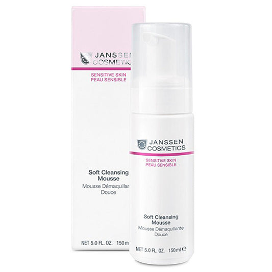 Janssen Cosmetics Daily Sensitive Skin Cleansing Mousse 150ml | Gentle Formula
