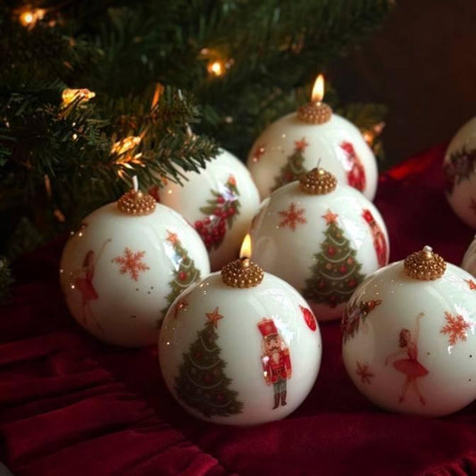 Nutcracker Christmas Candle Ornament 1 pc: unique christmas decorations and holiday xmas gift Christmas Decoration Fragrant Nest