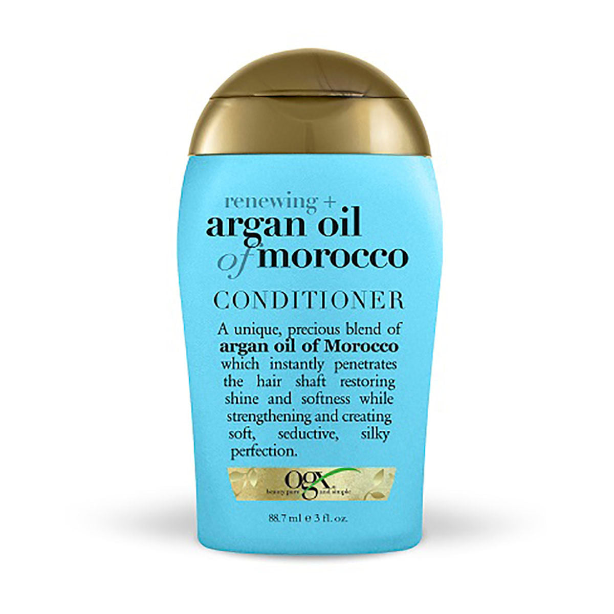 OGX Renewing + Argan Oil Of Morocco Conditioner 3 Fl. Oz. Bottle Conditioners Pasteur Pharmacy