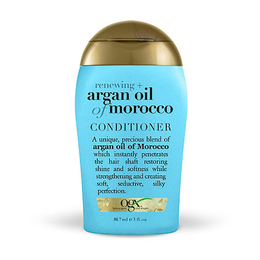 OGX Renewing + Argan Oil Of Morocco Conditioner 3 Fl. Oz. Bottle Conditioners Pasteur Pharmacy