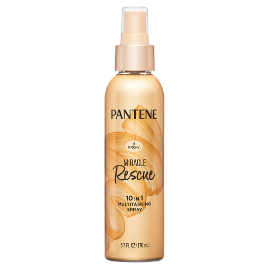 Pantene Multitasking Spray, 10 In 1, Miracle Rescue 5.7 Fl Oz Hair Spray Pasteur Pharmacy