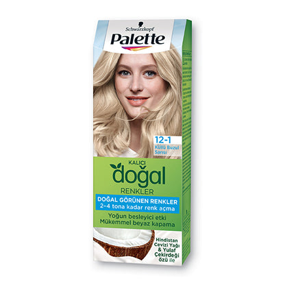 Tinte permanente para el cabello Palette Natural Color 12-1 Rubio cenizo hielo | 100 ml