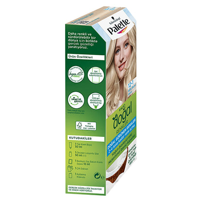 Tinte permanente para el cabello Palette Natural Color 12-1 Rubio cenizo hielo | 100 ml