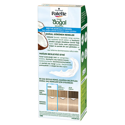 Tinte permanente para el cabello Palette Natural Color 12-1 Rubio cenizo hielo | 100 ml