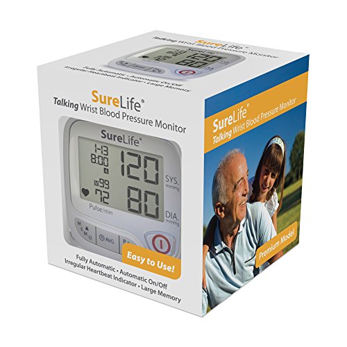 SureLife Premium Talking Wrist Blood Pressure Monitor Blood Pressure Monitors Pasteur Pharmacy