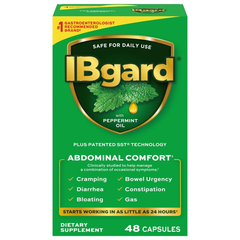 IBgard Gut Health Supplement, Peppermint Oil Capsules For Abdominal Comfort, 144 Health & Beauty Pasteur Pharmacy