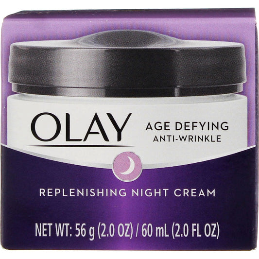Olay Age Defying Anti-Wrinkle Night Cream - 2oz Face Cream Pasteur Pharmacy
